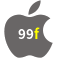 Aplicativo 99f para iOS